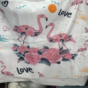 New flamingos love Duvet Covers